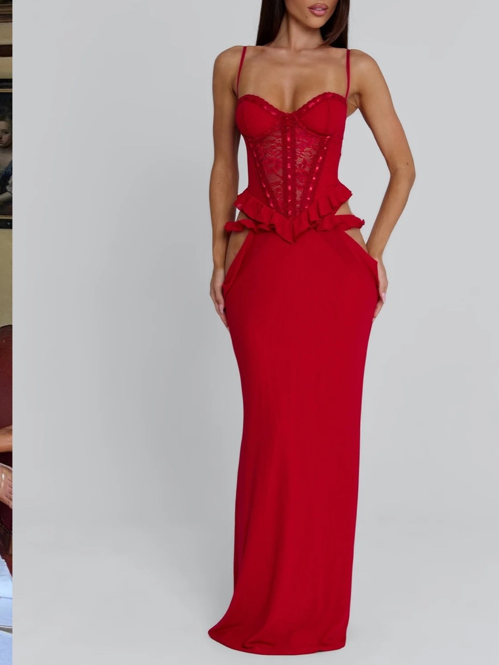 NWT Red Maxi Dress